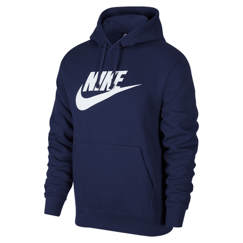 Nike Men's Sportswear Club Logo Pullover Hoodie - BV2973