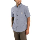 Carhartt Rugged Flex® Relaxed Fit Midweight Canvas Short-Sleeve Shirt 103555