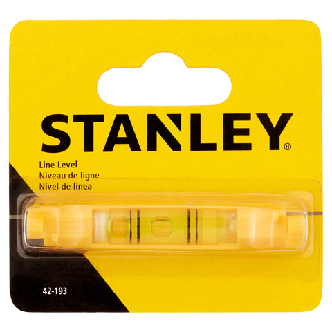 STANLEY Yellow Plastic Line Level 42-193