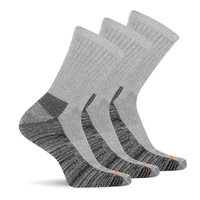 Merrell Unisex Everyday Work Crew Socks - 3 Pair