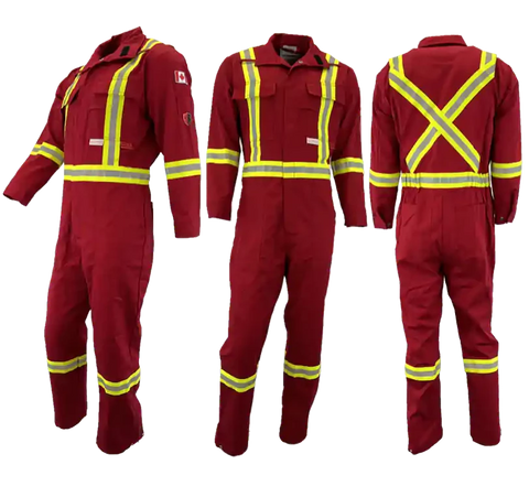 Atlas Guardian® Men's Hi-Vis FR / AR Coveralls 1072