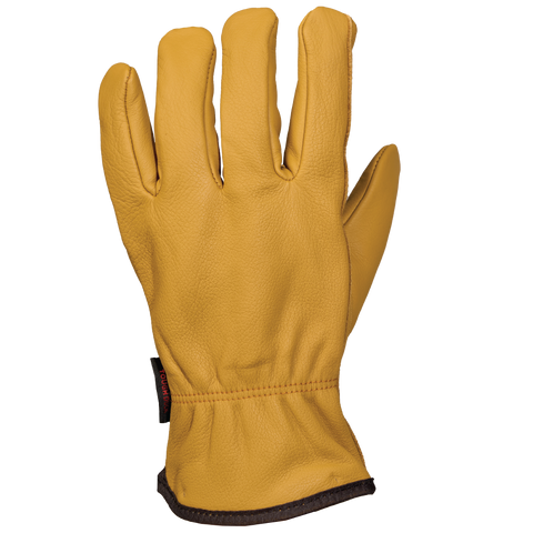 Tough Duck WG081 - 3M™ Thinsulate™ lined Leather Driver's Glove with Keyhole Thumb