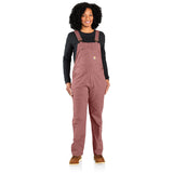 Carhartt® Women's Rugged Flex® Loose Fit Canvas Bib Overall - 106001