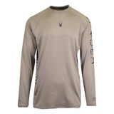 Spyder Mens Solid Side Stripe Long Sleeve Rashguard - S923037