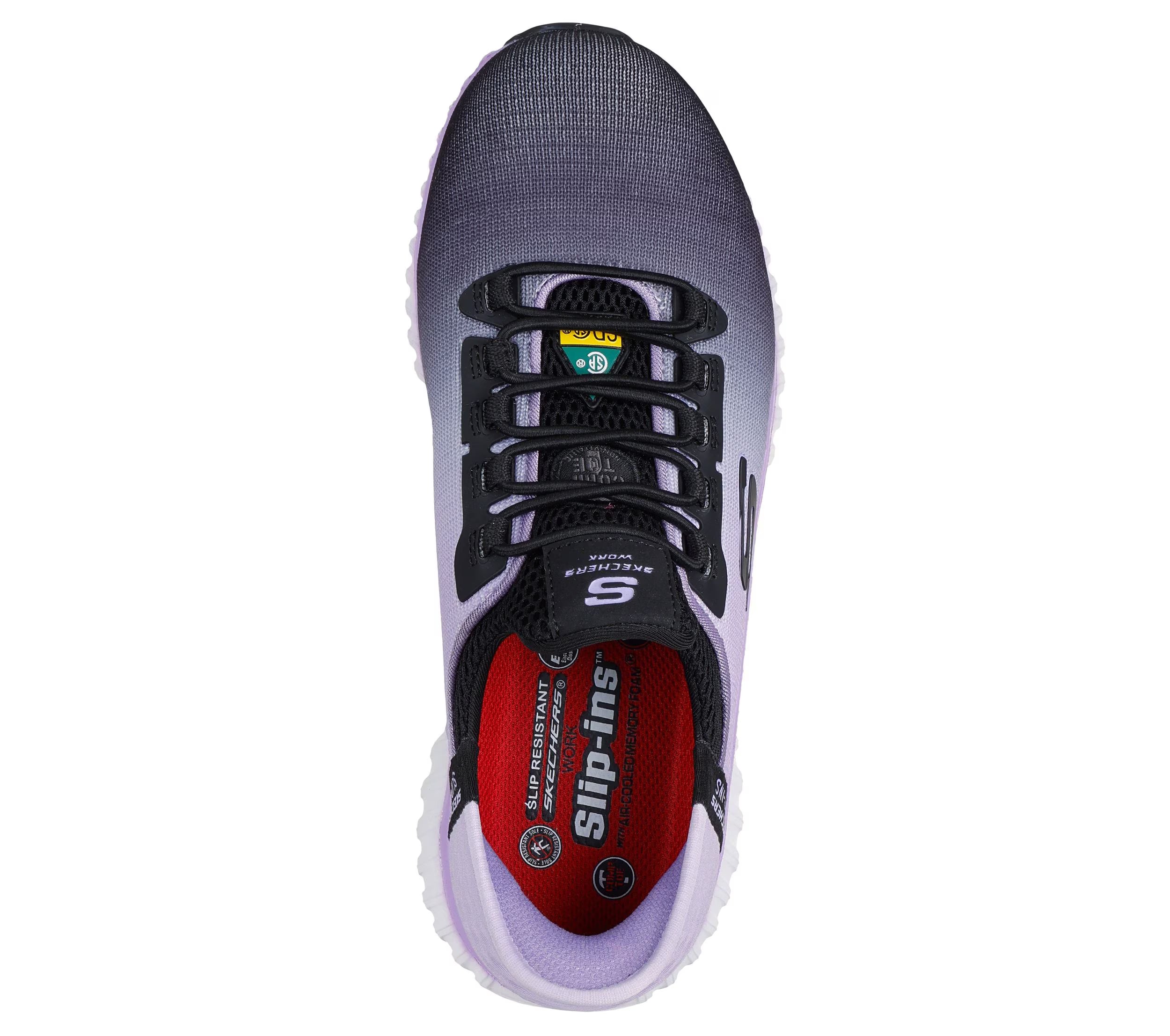 Skechers Women's Cicades Ombray CSA SD Athletic Slip In Shoes
