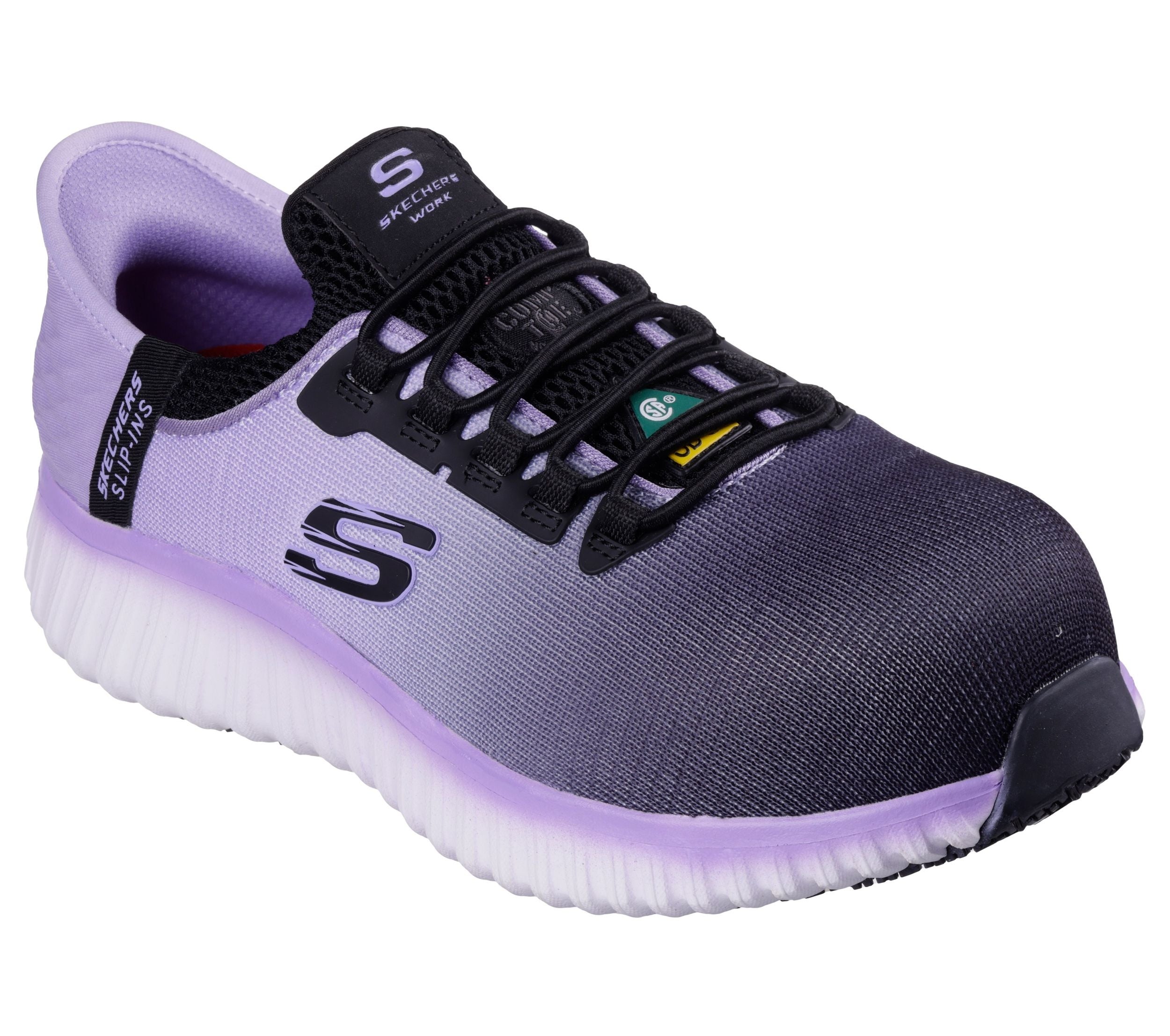 Skechers Women's Cicades Ombray CSA SD Athletic Slip In Shoes