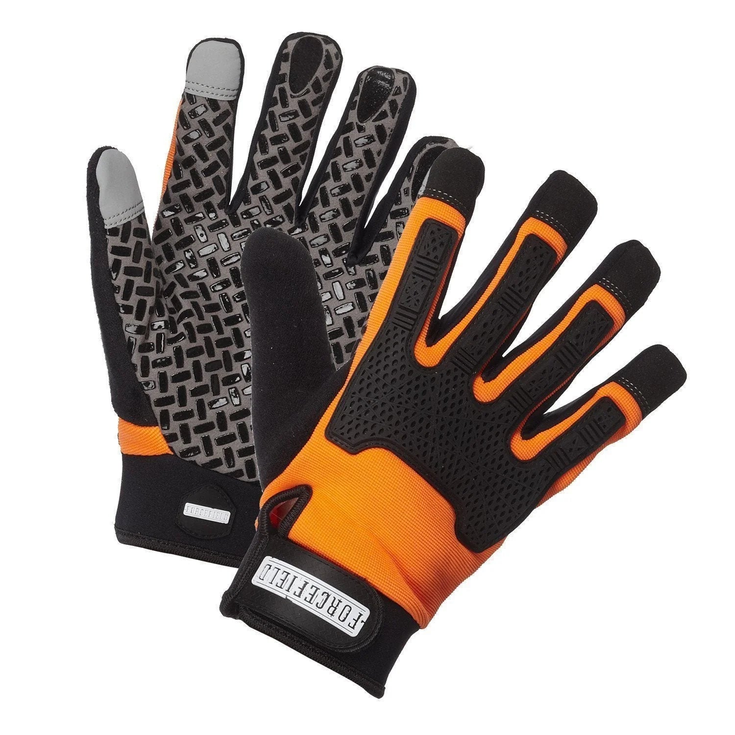 Forcefield Grip Mechanic's Glove with TPR Knuckle Bumper