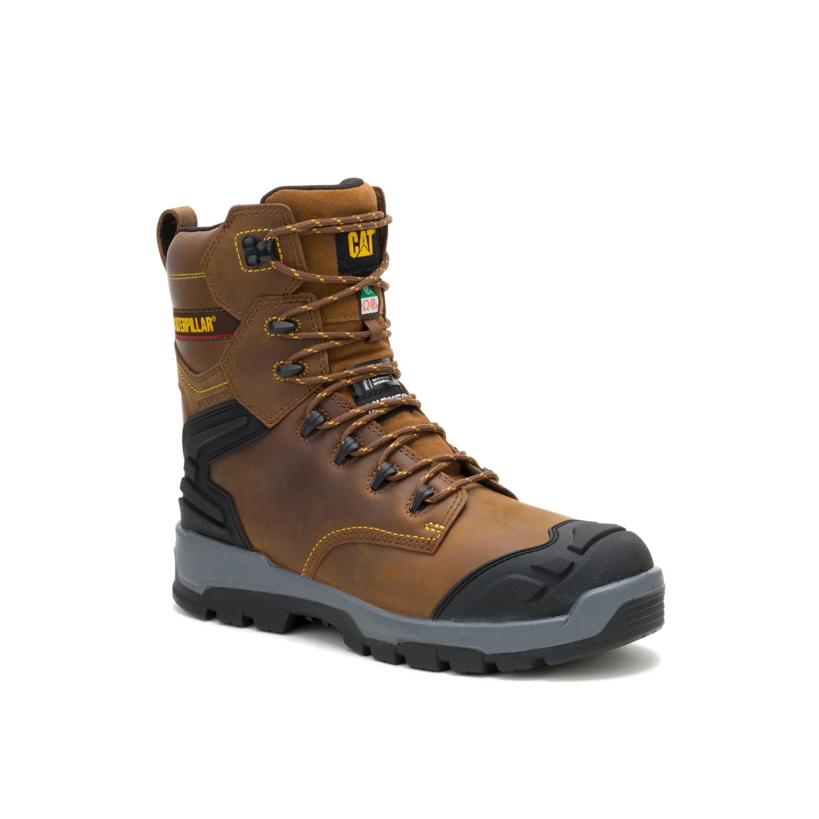 CAT Men's Striver XL TX 8" Waterproof Composite Toe CSA Work Boot
