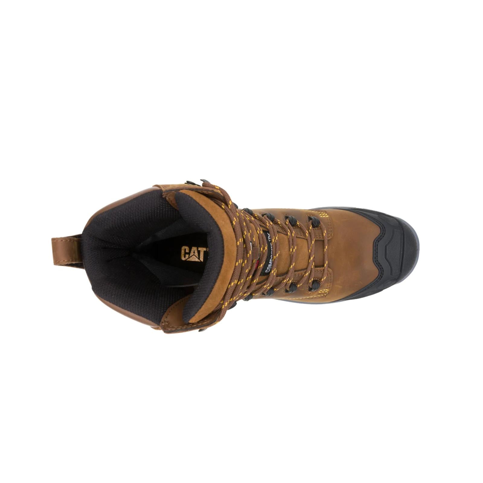 CAT Men's Striver XL TX 8" Waterproof Composite Toe CSA Work Boot