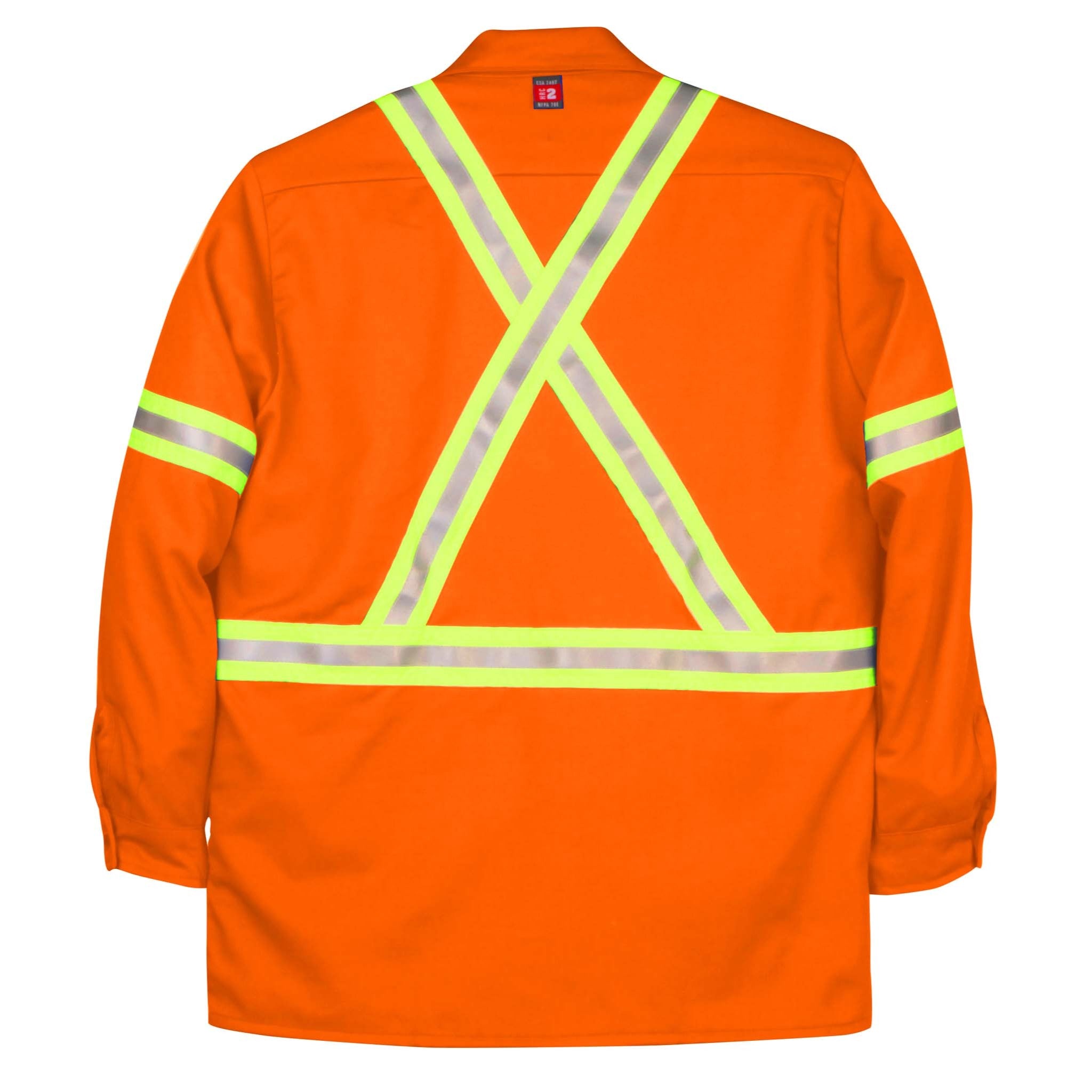 Chemise de travail industrielle ignifuge Big Bill avec matériau réfléchissant - 235US7
