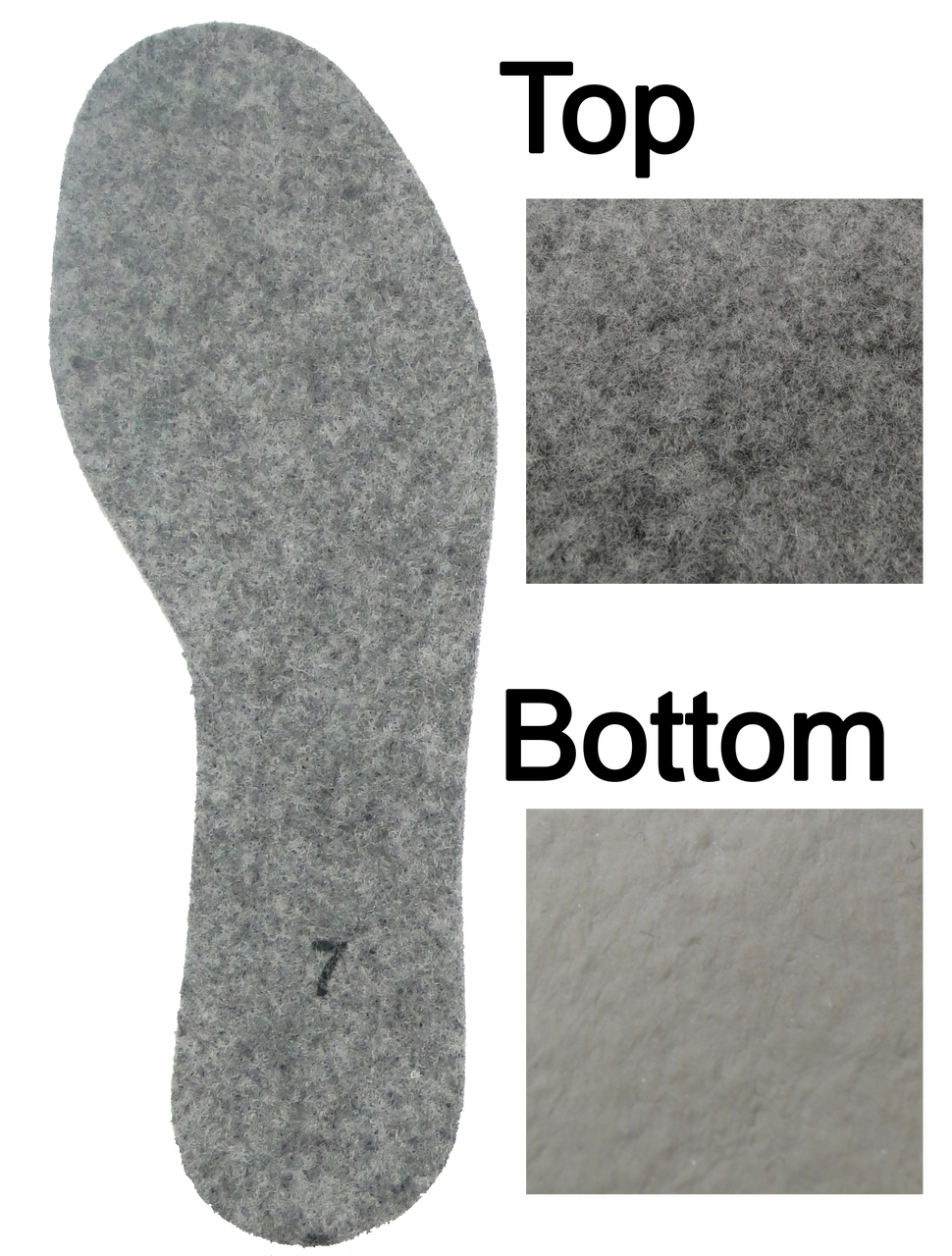 Viking Sponge Felt Insoles - VF24