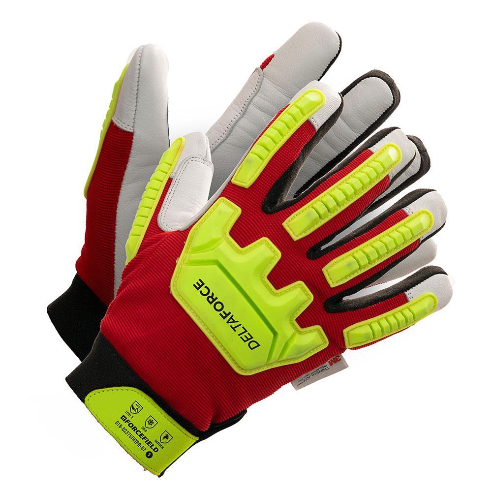 Gant de protection hiver Forcefield Deltaforce en cuir de chèvre