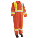FORCEFIELD FR Treated, 100% Cotton Coverall with Reflective Tape 024-FRC