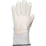 PRO JOB Split-Leather Back 4" Cuff Gloves - 5054