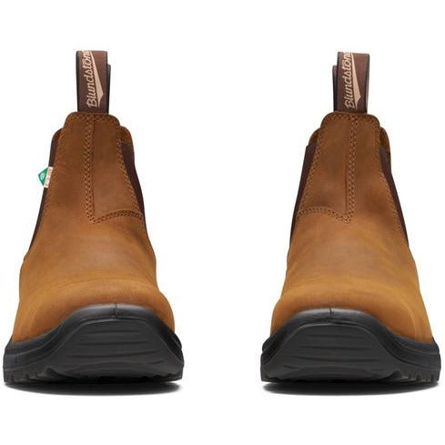 Blundstone 164 - Botte de travail et de sécurité Crazy Horse Marron