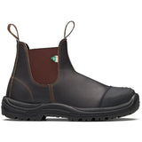 Blundstone 167 - Work & Safety Boot Rubber Toe Cap Stout Brown