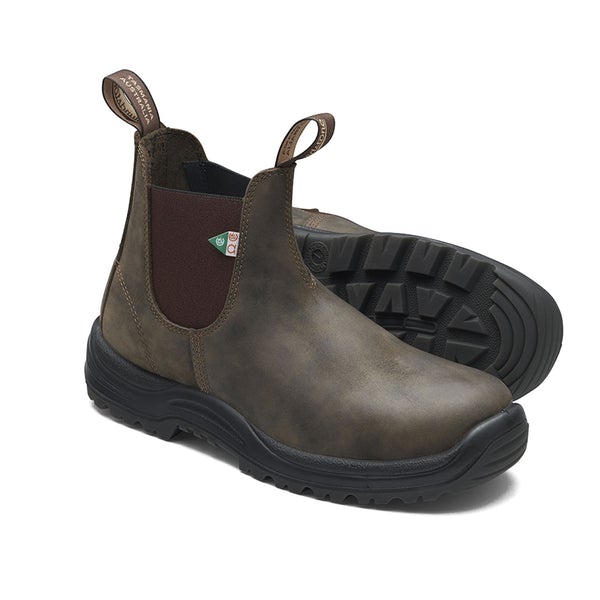 Blundstone 180 - Botte de Travail et de Sécurité Waxy Rustic Brown