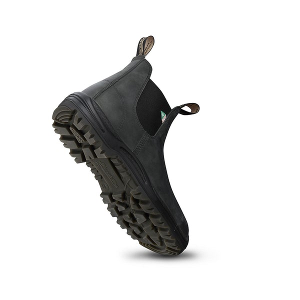 Blundstone 181 - Botte de travail et de sécurité Waxy Rustic Black