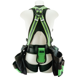 PrimeGrip COLOSSUS TRU-VIS Utility Harness with Tool Bags