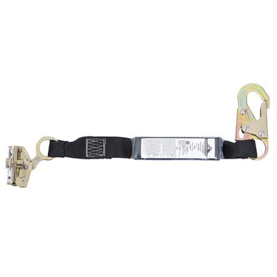 PEAK WORKS Safety Lanyard with Snap Hooks and ADP Rope Grab SA-3206-2