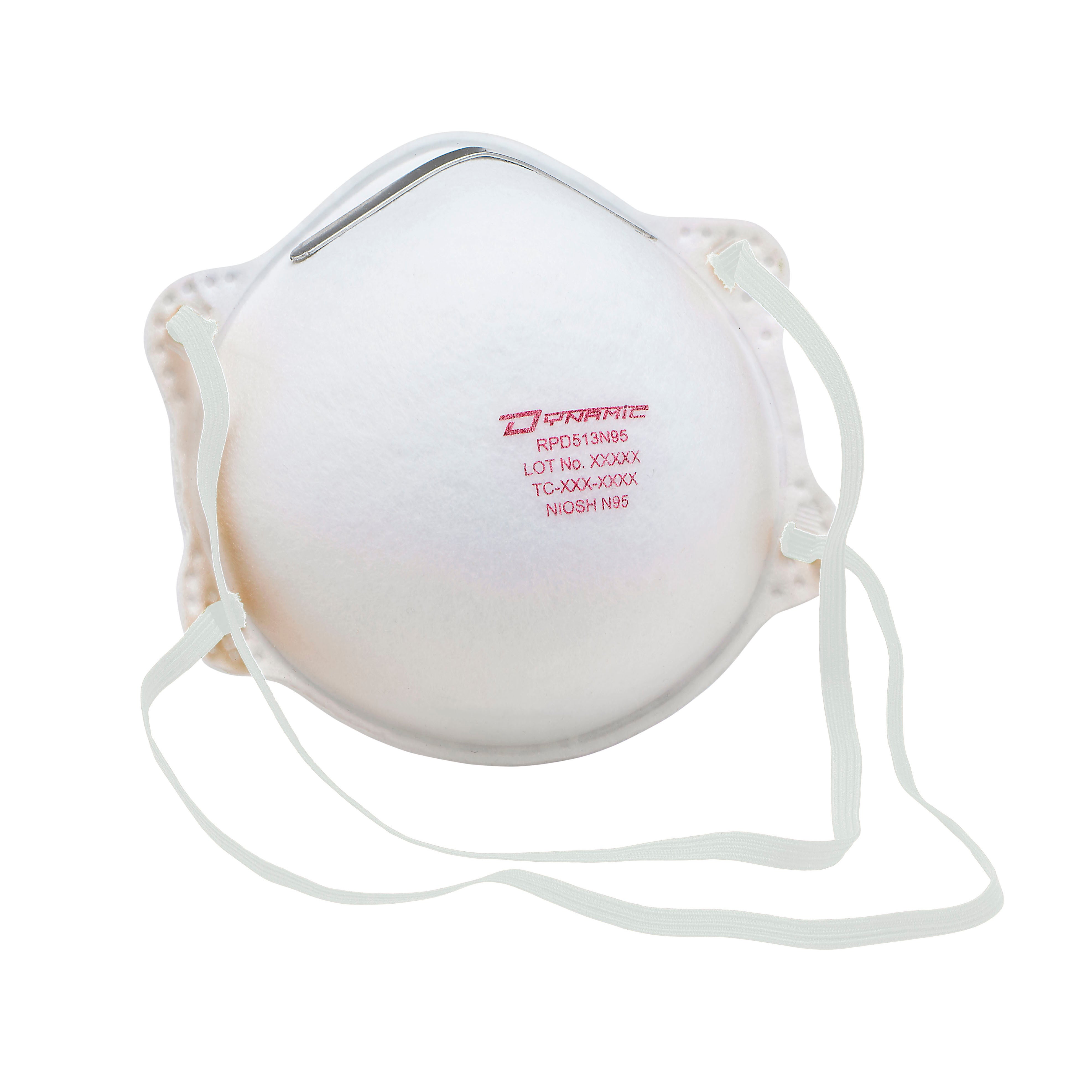 DYNAMIC Disposable Particulate Respirator 20Pc/ Pack - RPD513-N95