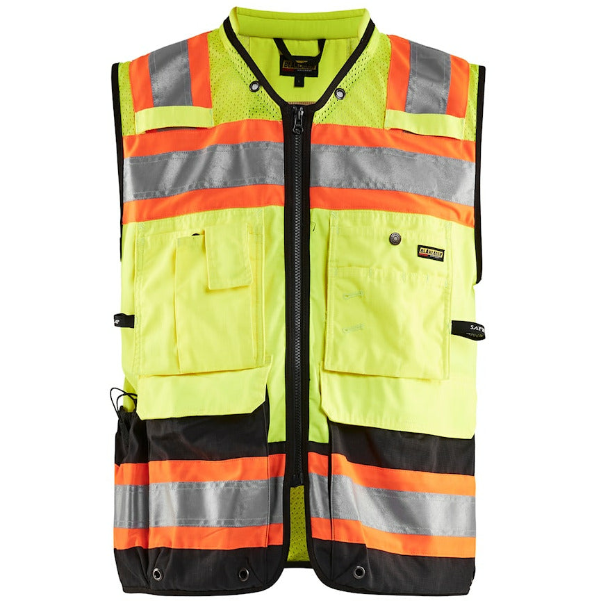 BLAKLADER Unisex Hi-Vis Surveyors Vest 3134 1831