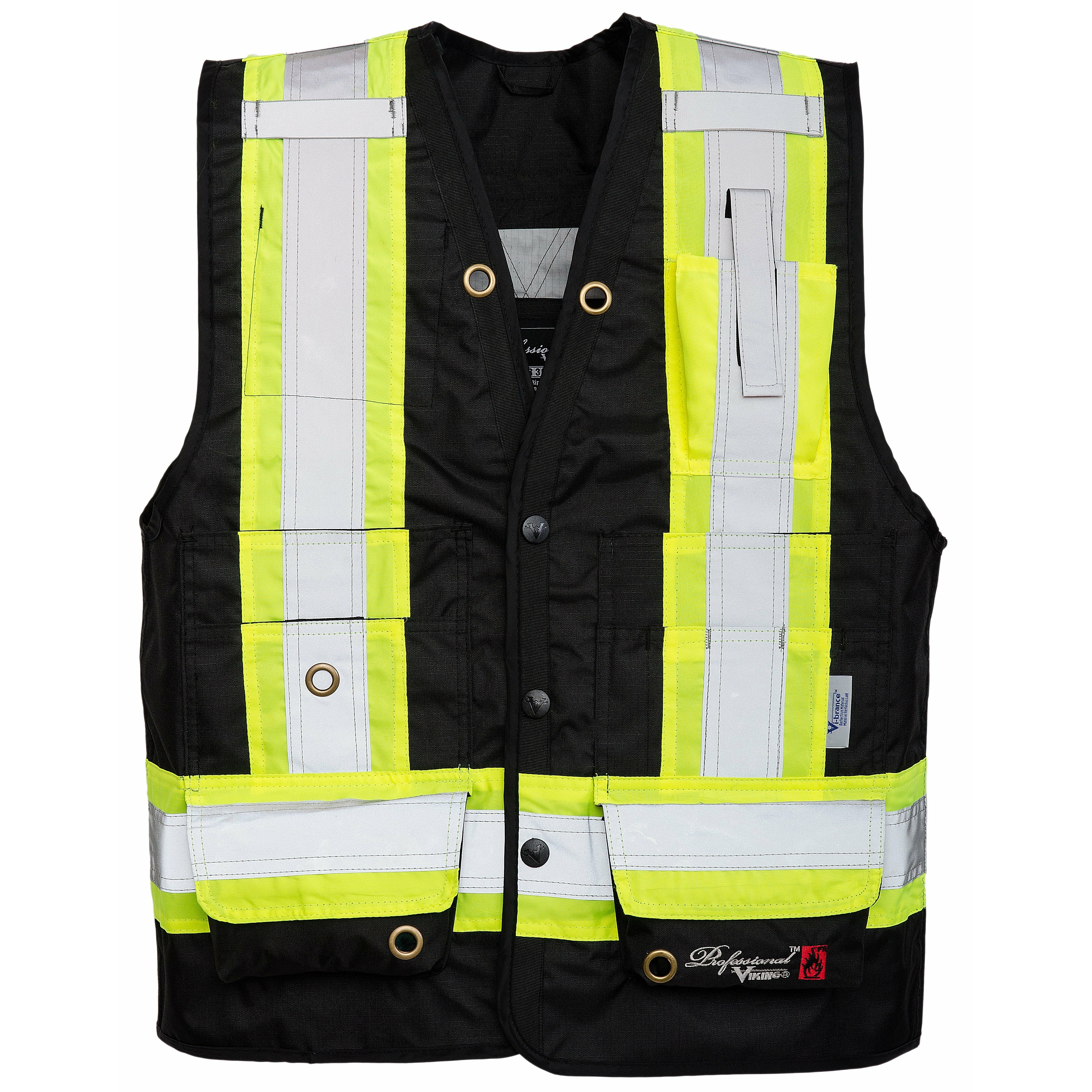 Viking Professional® Journeyman 300D Trilobal Rip-stop FR Surveyor Vest - 3995FR