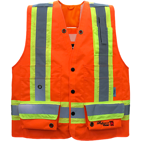 Viking Professional® Journeyman 300D Trilobal Rip-stop FR Surveyor Vest - 3995FR