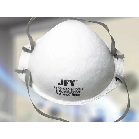 Respirateur JFY 4150 N95 approuvé CDC/NIOSH (paquet de 20)