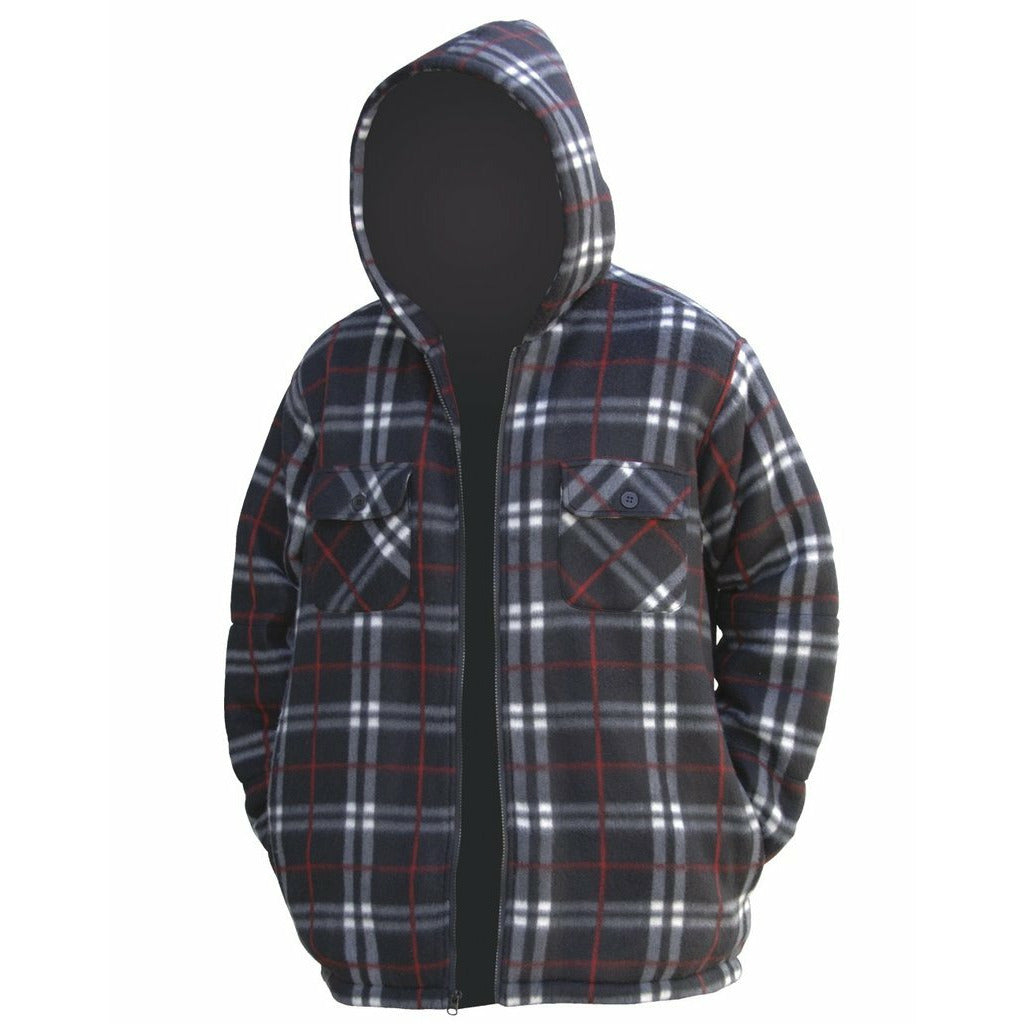 Misty Mountain Polar Fleece Hooded Pile Jacket