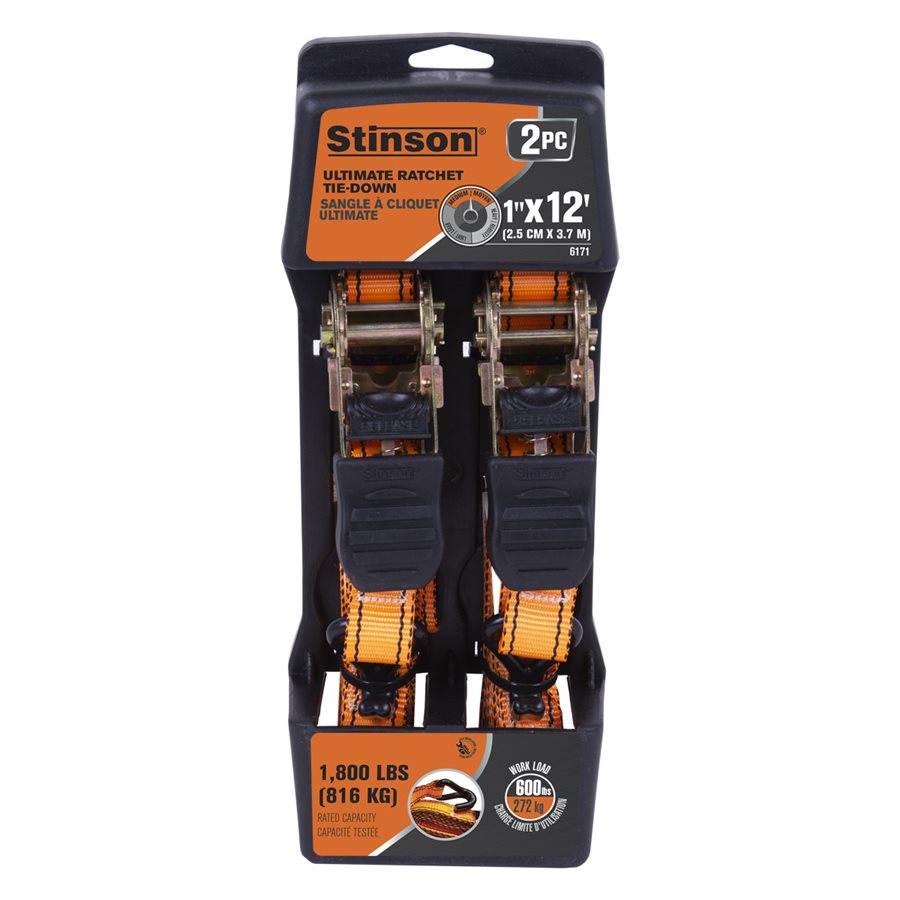 Stinson Cargo 2Pc Ratchet Tie Down - 406171