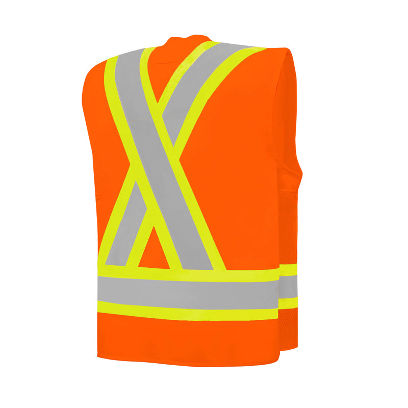 PIO Deluxe Hi-Vis Surveyor Vest