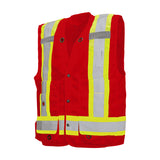Ground Force Hi-Vis Deluxe Surveyor Vest TV20