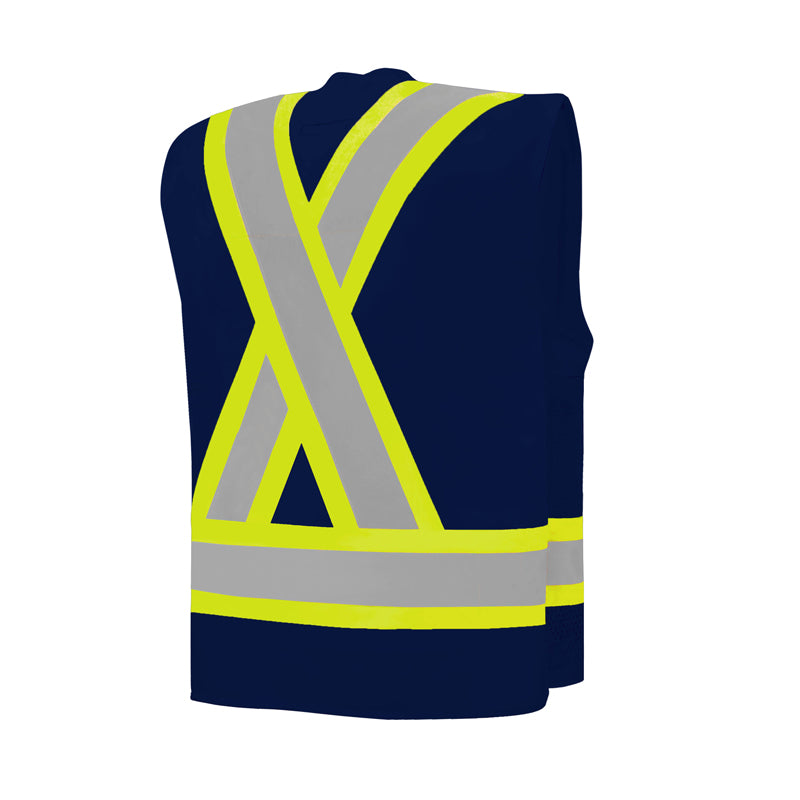 PIO Deluxe Hi-Vis Surveyor Vest