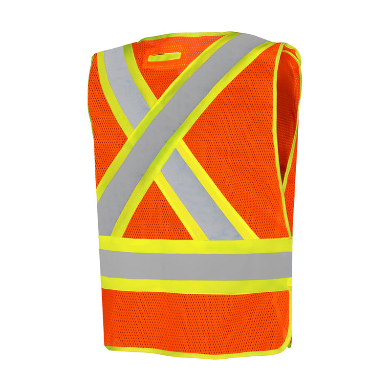 Gilet en maille haute visibilité à enfiler GROUND FORCE® TV1U