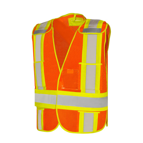 GROUND FORCE Tear Away Safety Mesh Vest TV1U