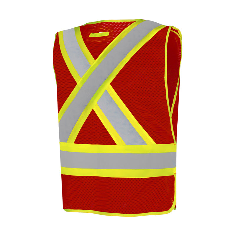 Gilet en maille haute visibilité à enfiler GROUND FORCE® TV1U
