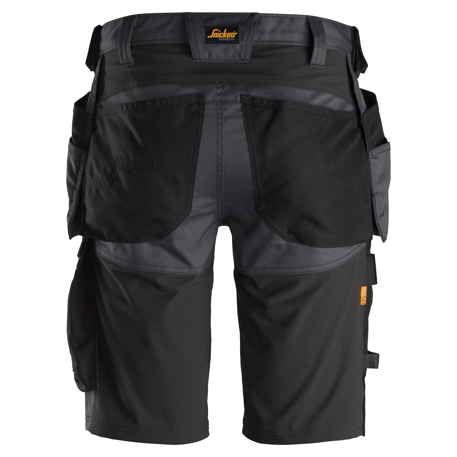 Snickers 6141 AllroundWork, Short Stretch avec Poches Holster