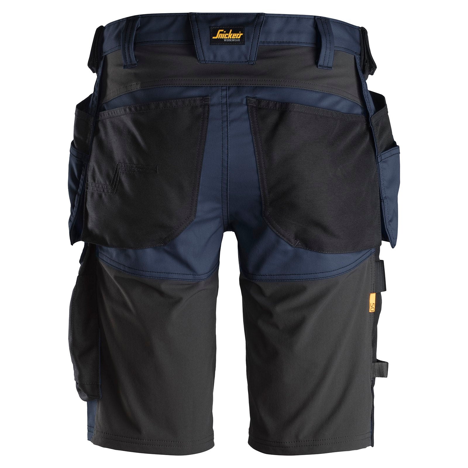 Snickers 6141 AllroundWork, Short Stretch avec Poches Holster