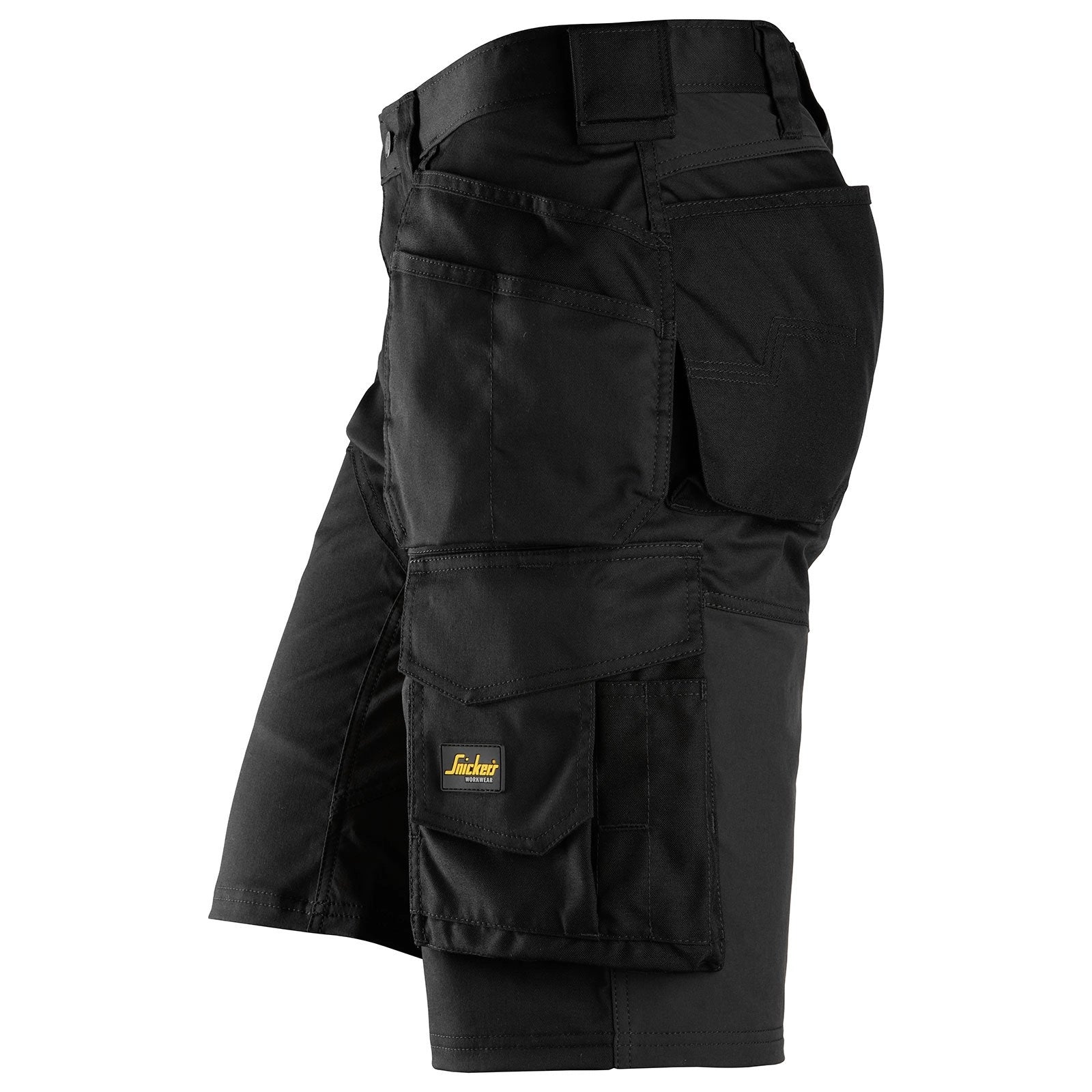 Snickers 6151 AllroundWork, Short de travail stretch coupe ample avec poches étui