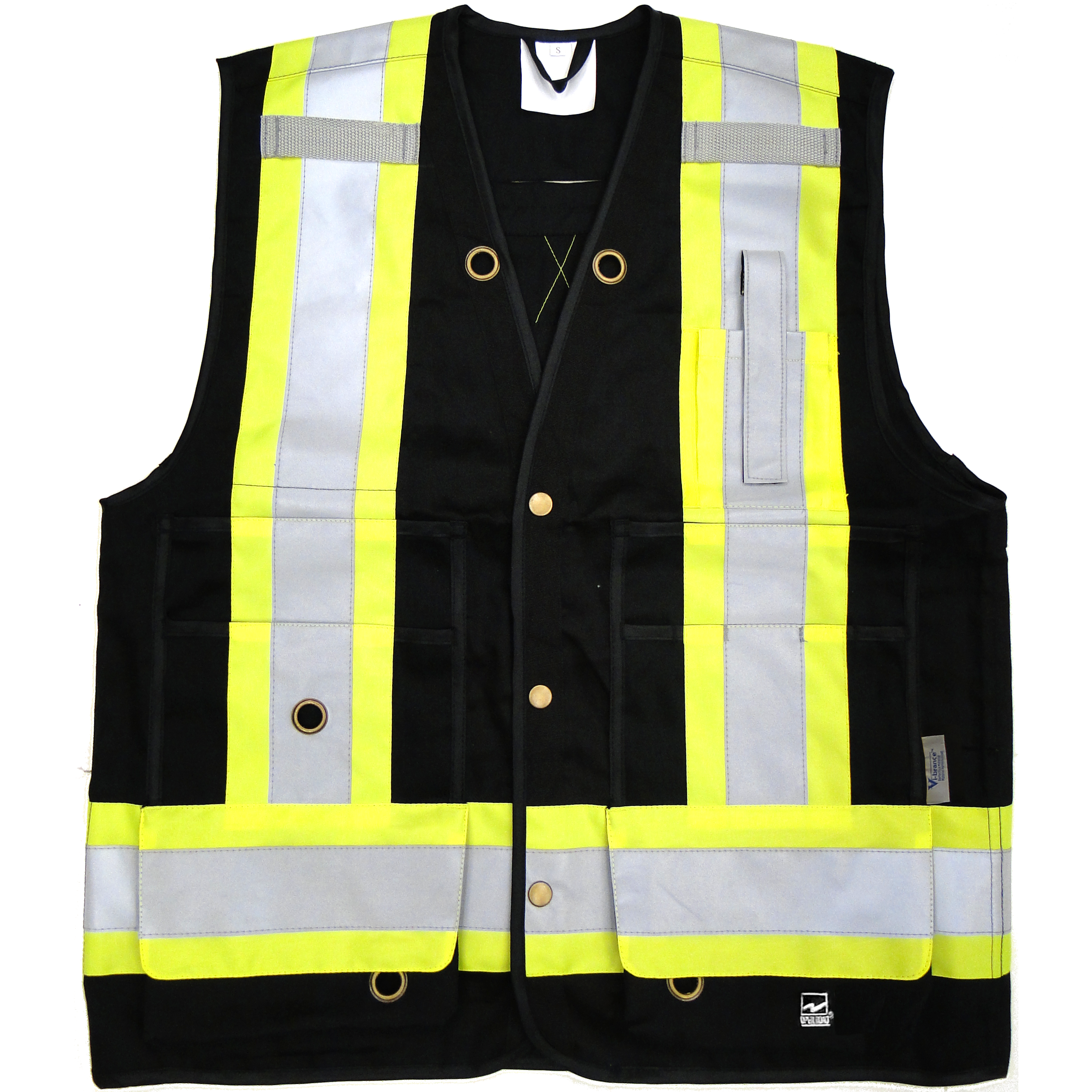 Viking® Open Road Hi-Vis Surveyors Vest 6165R
