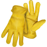 BOSS Unlined Premium Grain DEERSKIN Driver's Glove - 4085