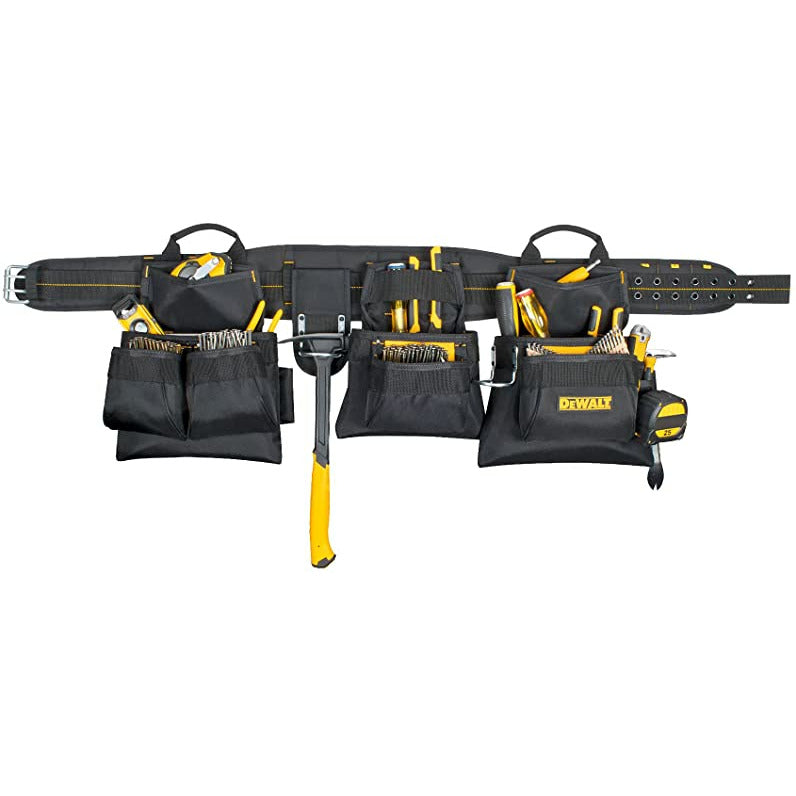 DeWalt 18 Pocket - 5 Piece Professional Carpenter's Pro-Combo Apron - DG5652