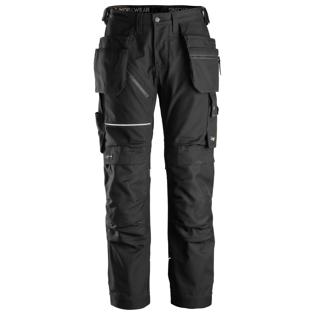 Snickers 6214 Ruff Work Canvas+ Work Trouser+ with Holster+ Pockets