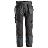 Snickers 6214 Ruff Work Canvas+ Pantalon de travail+ avec Holster+ Poches