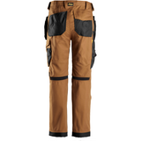 Snickers 6224 Allround Work Canvas+ Pantalon de Travail Stretch avec + Poches Holster