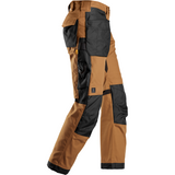 Snickers 6224 Allround Work Canvas+ Pantalon de Travail Stretch avec + Poches Holster