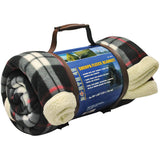 NORTH 49 Sherpa Fleece Blanket