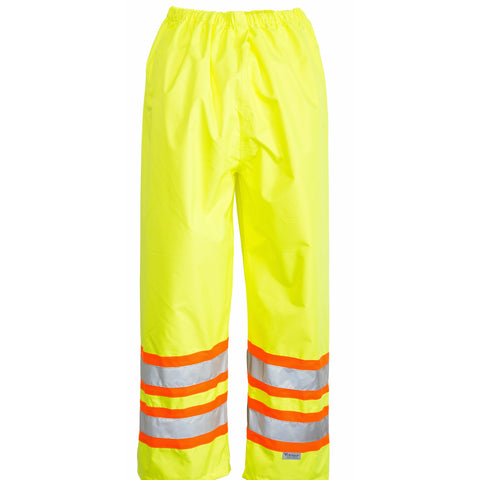 Viking® Open Road® 150D Waist Rain Hi-Vis Pants - 6323WP