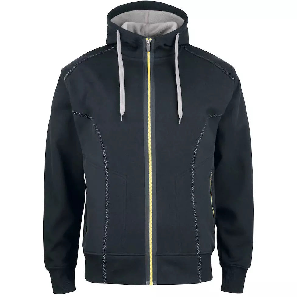 PROJOB Men's Hooded Jacket with Softshell Sides P2116